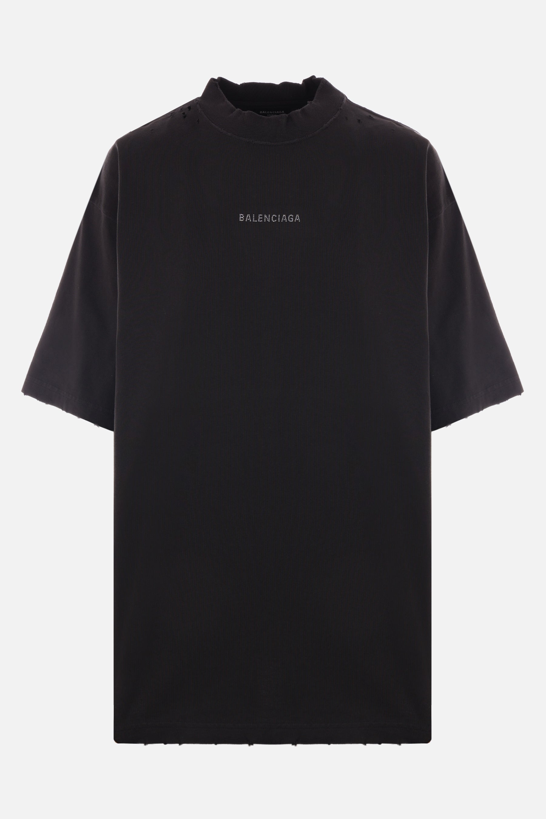 t-shirt Balenciaga Back in cotone