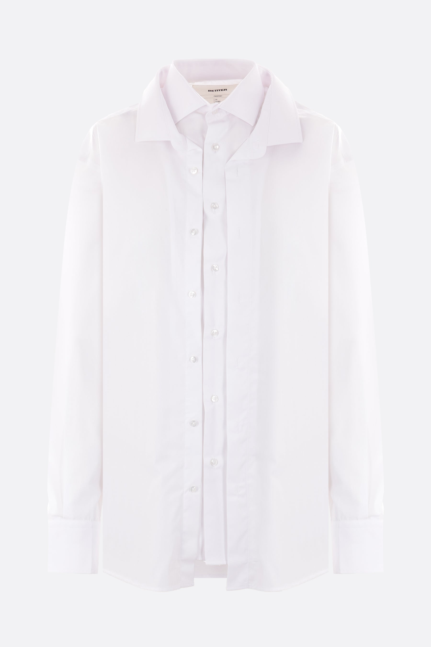 poplin double shirt