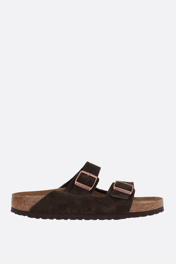 Arizona BS suede flat sandals (Narrow Fit)