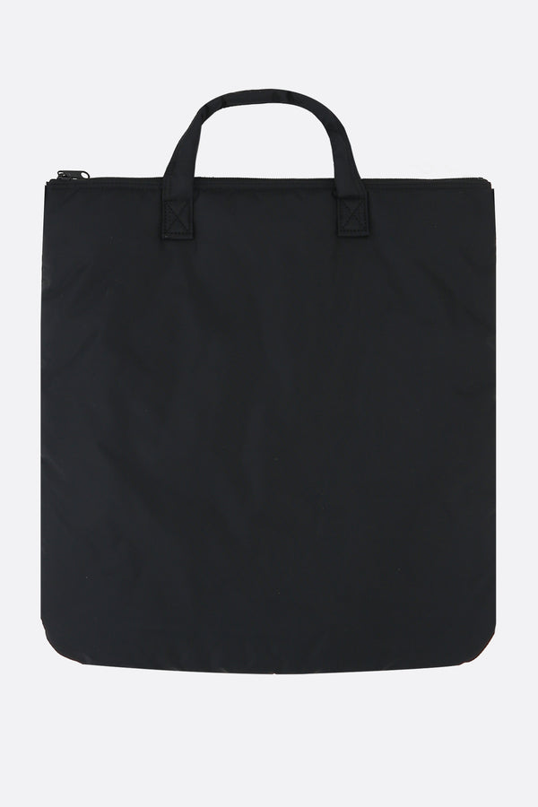 small tote in padded nylon