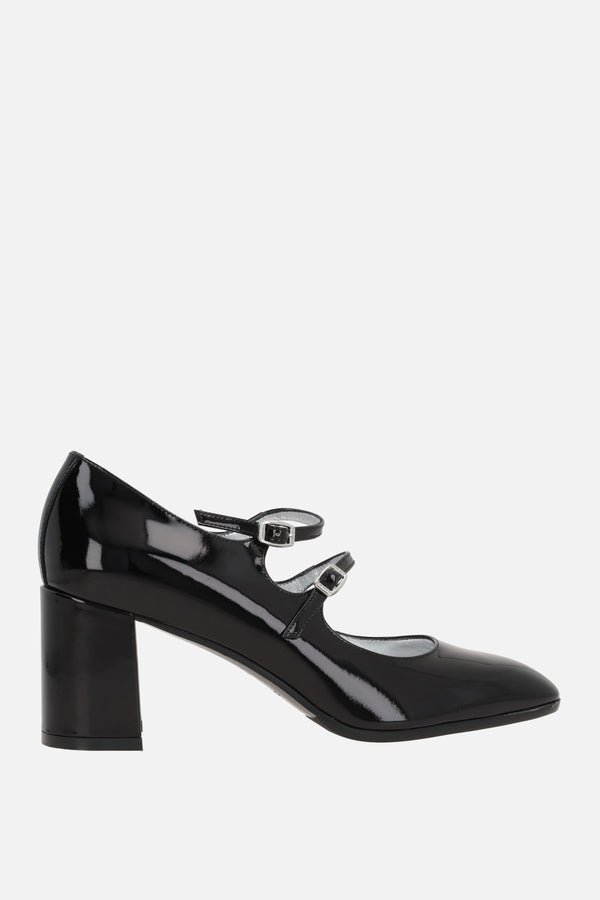 Alice patent leather mary-jane pumps