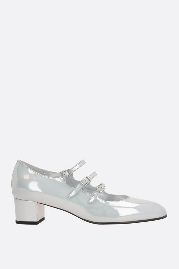 Kina patent leather mary-jane pumps