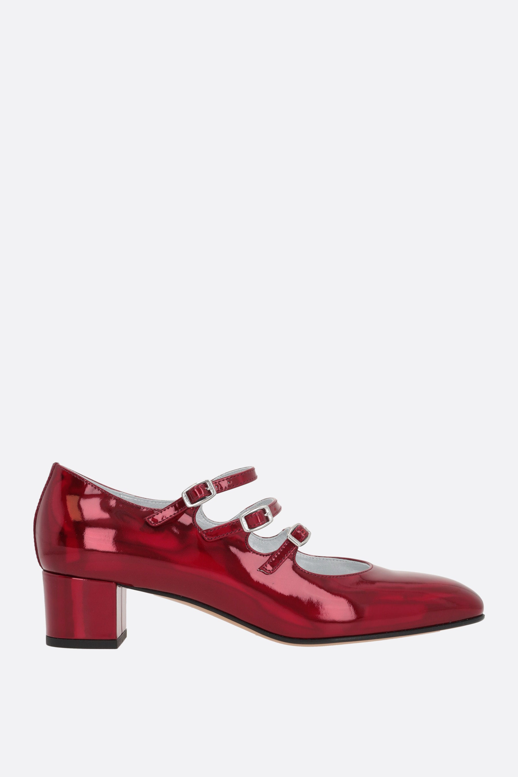 Kina patent leather mary-jane pumps