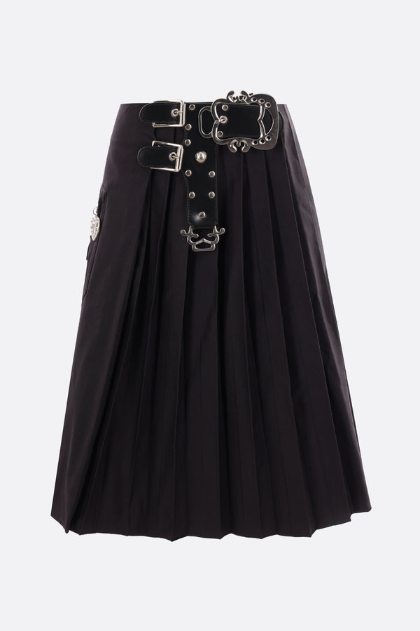 Mast cotton kilt skirt