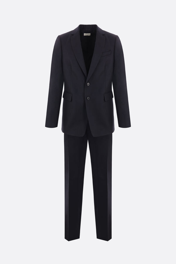 Kayne wool two-piece suit