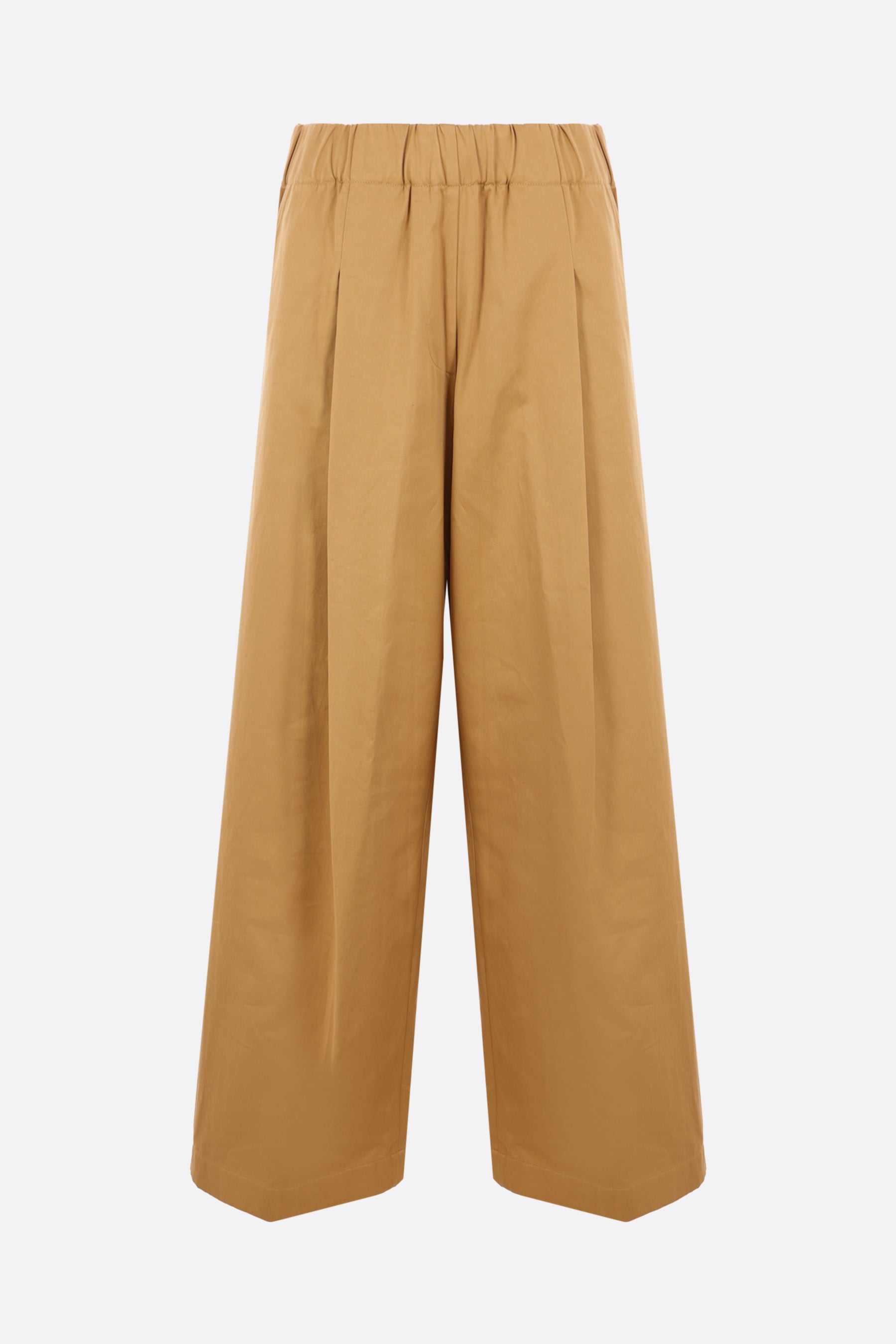 Pila wide-leg cotton trousers