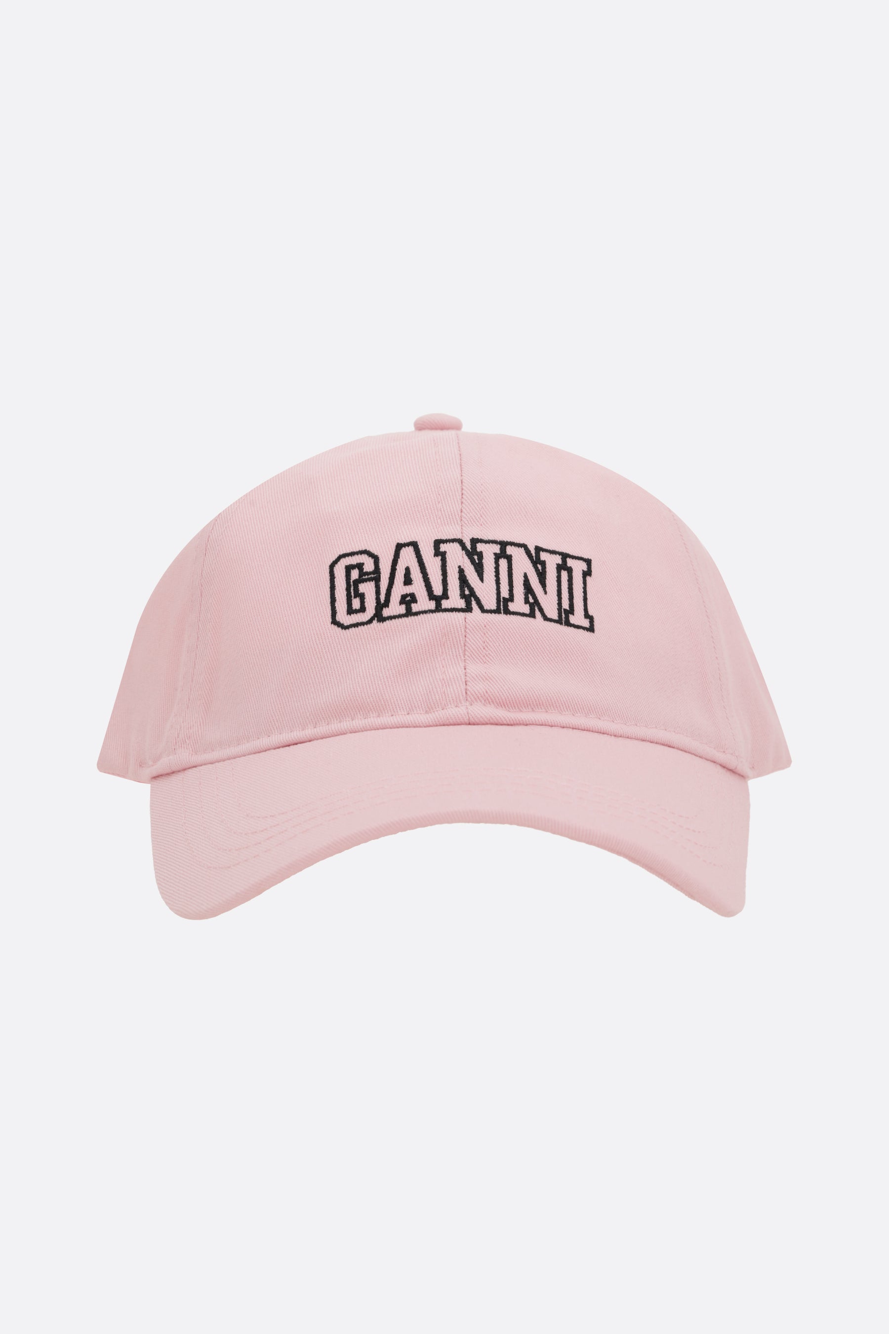 logo embroidered gabardine baseball cap