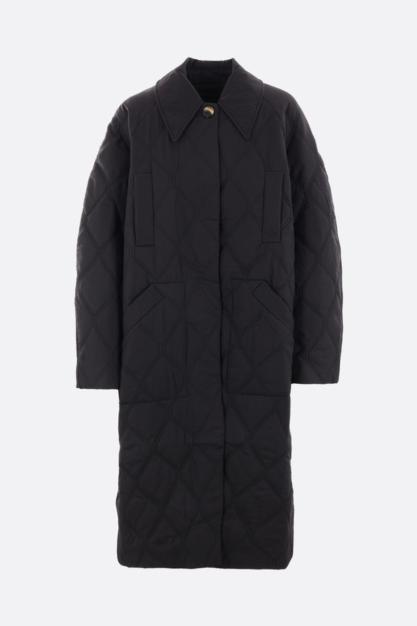 quilted nylon coat