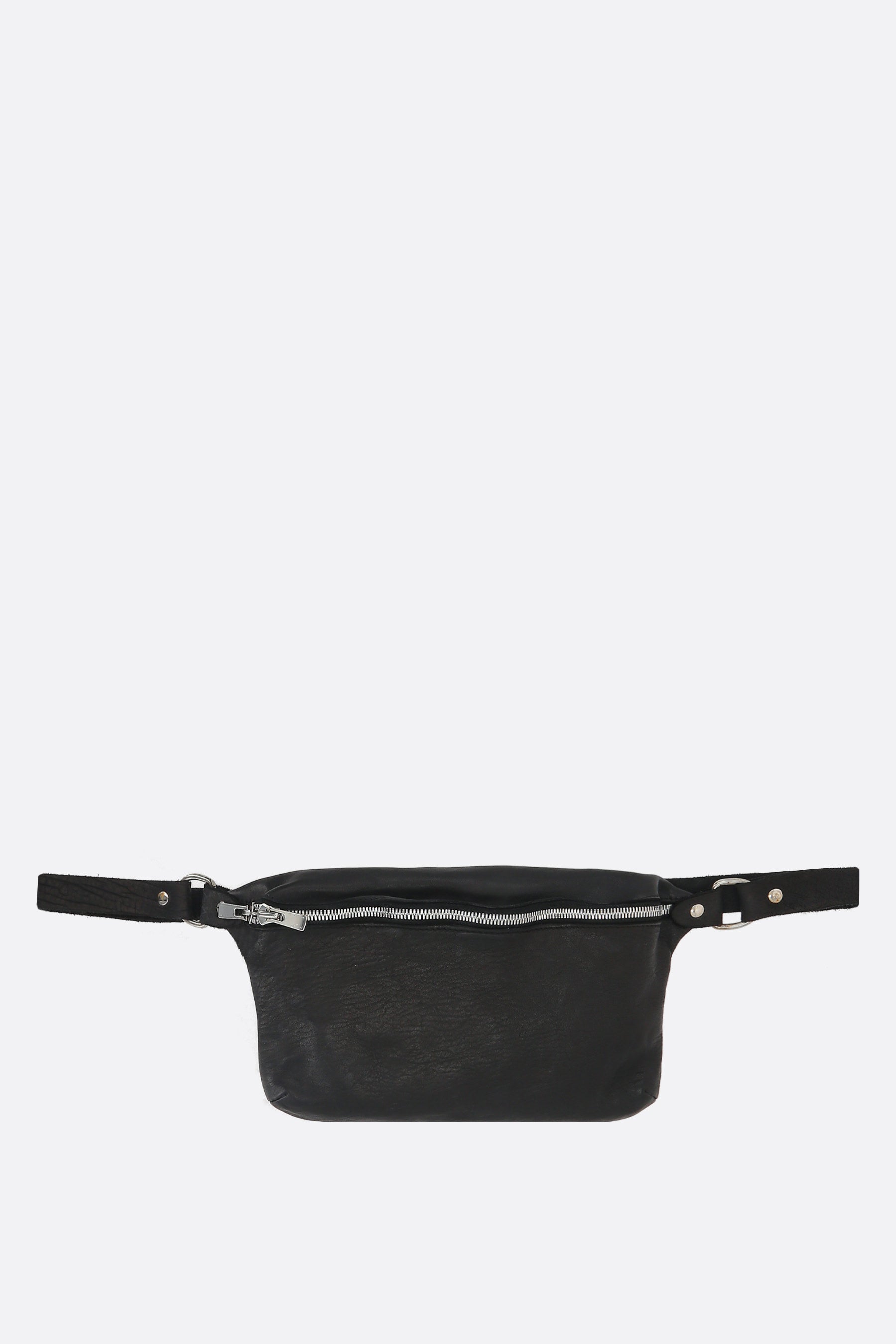 soft grainy leather belt bag