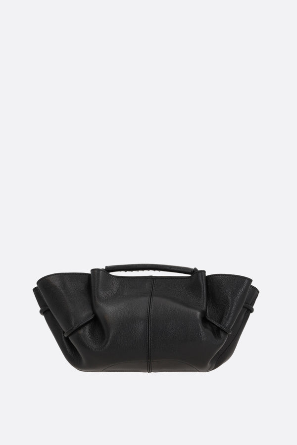 Arta mini crossbody bag in shiny leather