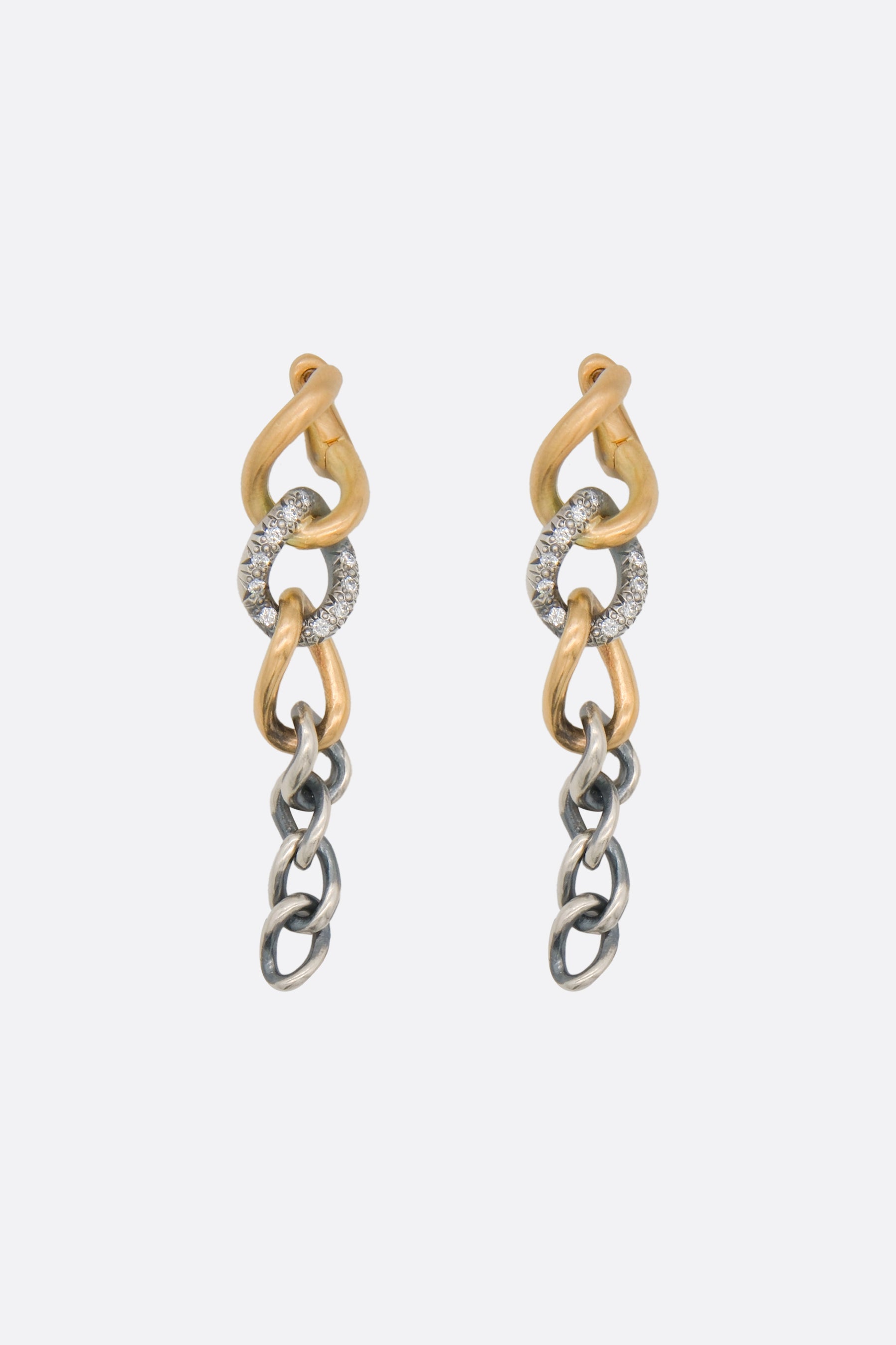 Humete Gradation Chain earrings