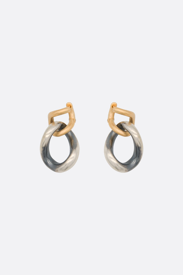 Humete Gradation Chain earrings