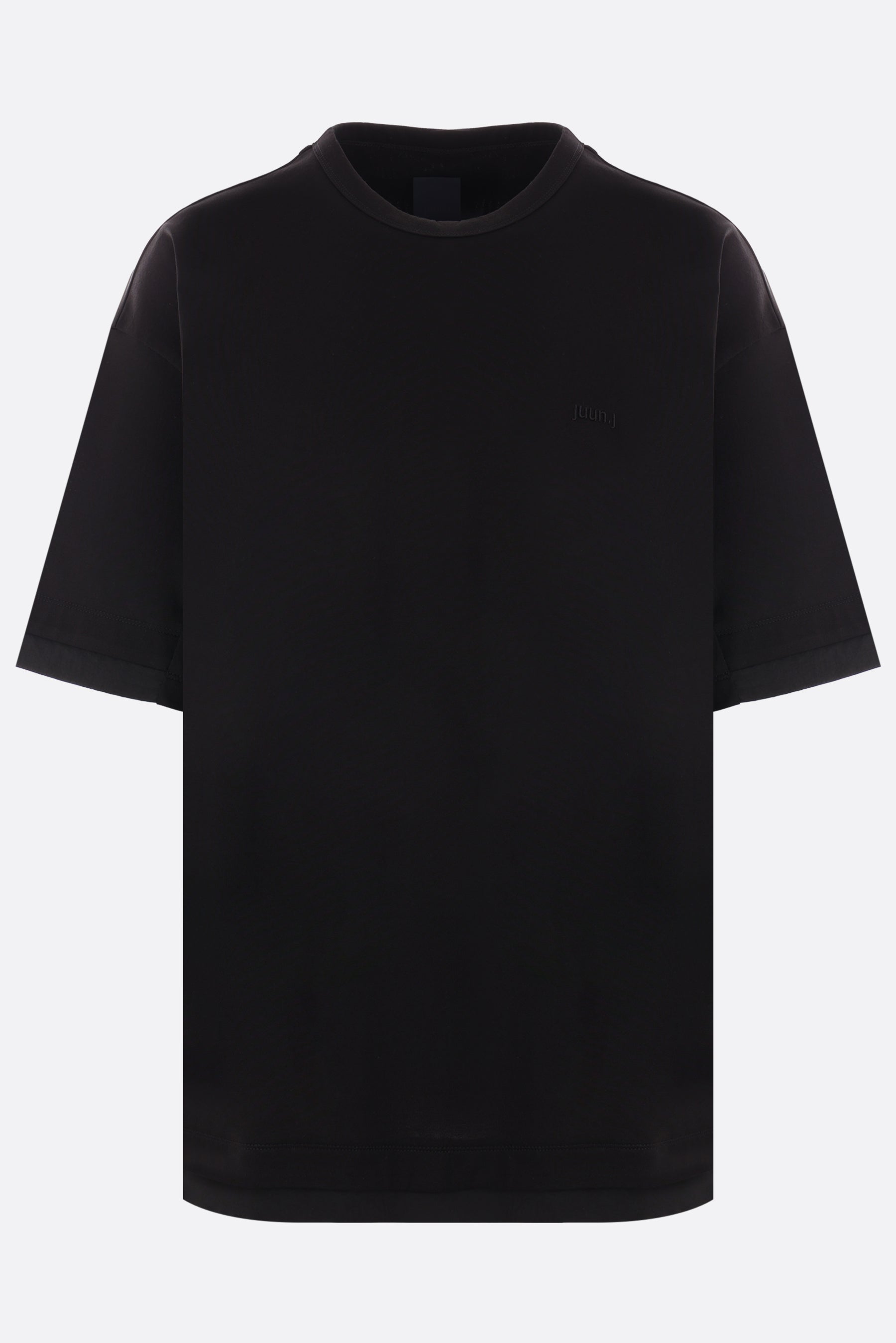 cotton and nylon oversize t-shirt