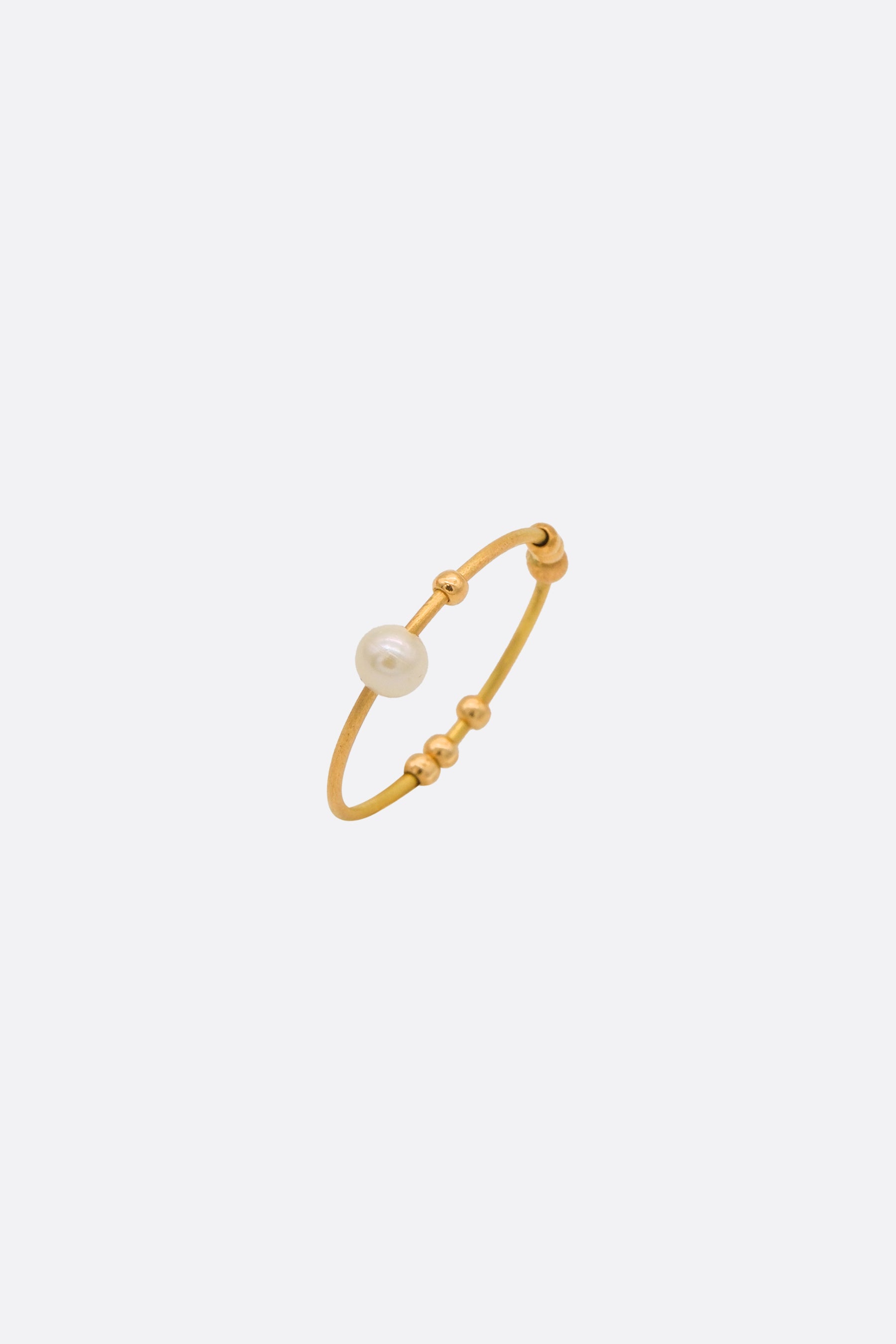 Toi Perla Oro thin ring