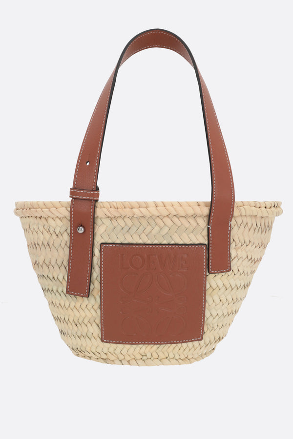 straw small basket bag