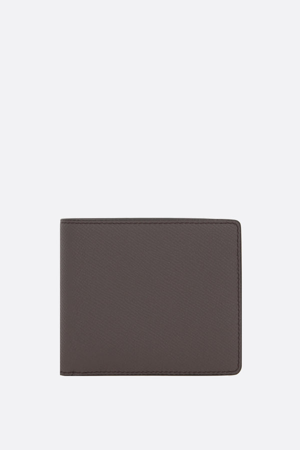 Four Stitches textured leather billfold wallet