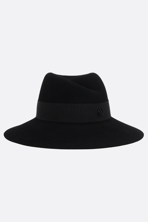 Virginie felt fedora hat