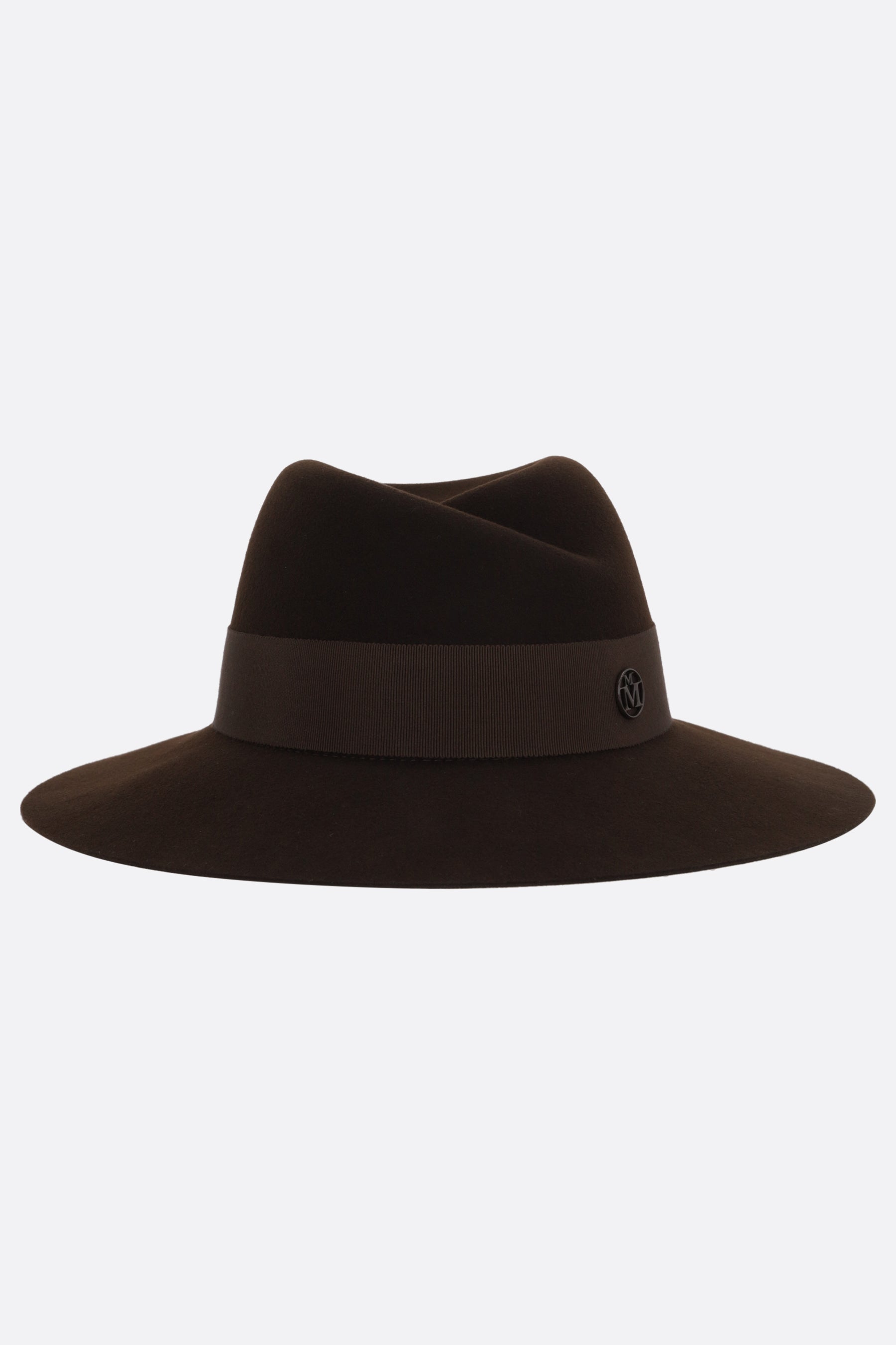 Virginie wool felt fedora hat