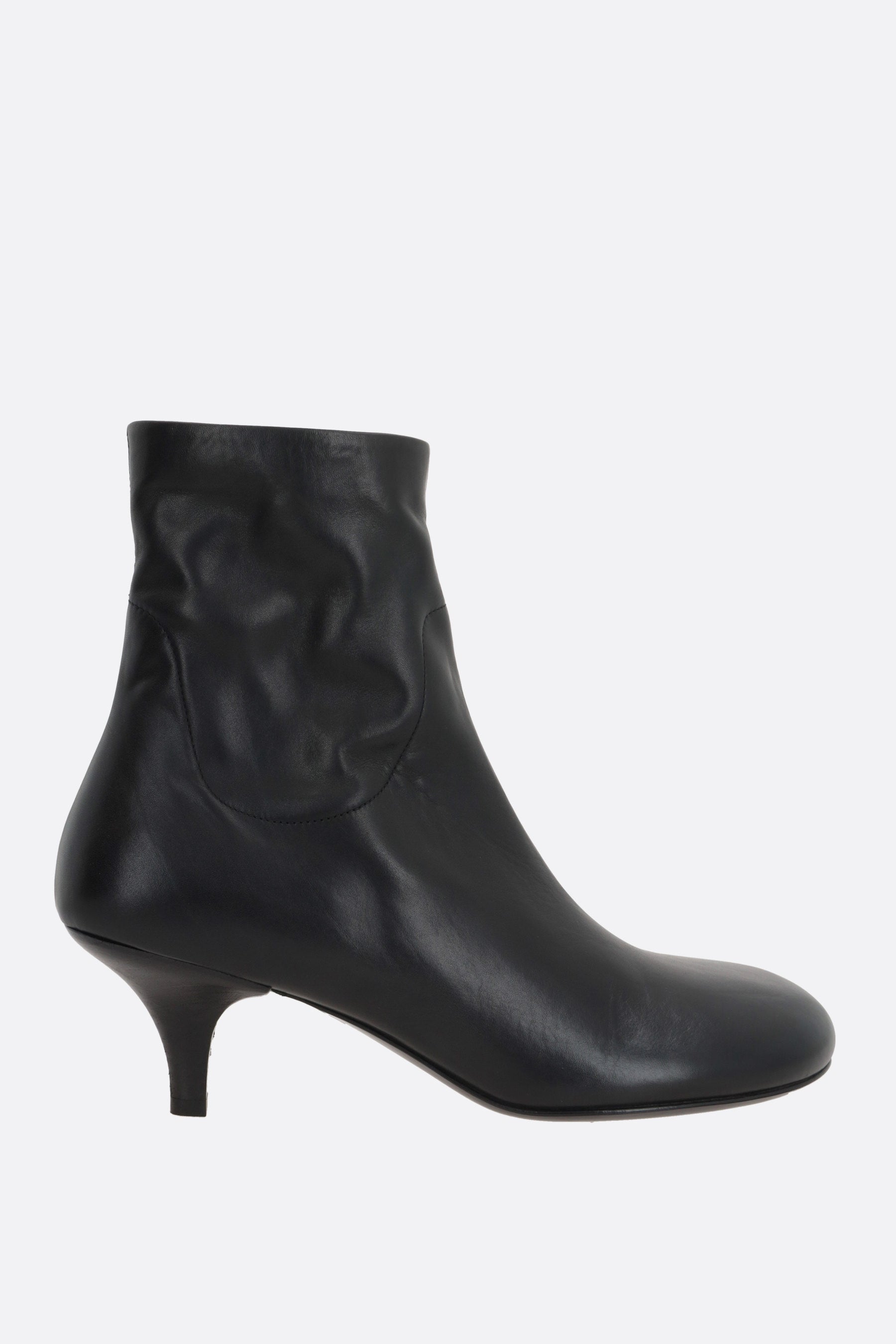 Spilla smooth leather ankle boots