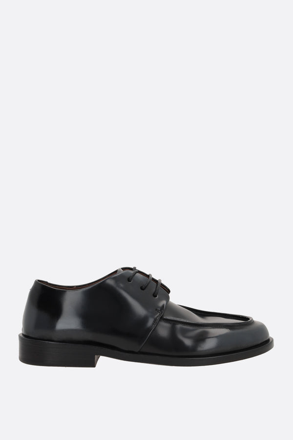 Mocasso brushed leather derby shoes