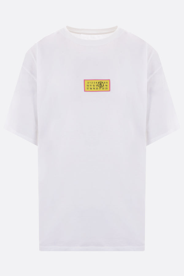 numeric signature patch cotton t-shirt