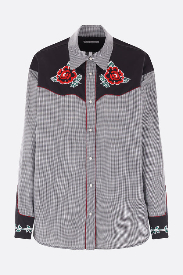 Meredith shirt in Gingham cotton