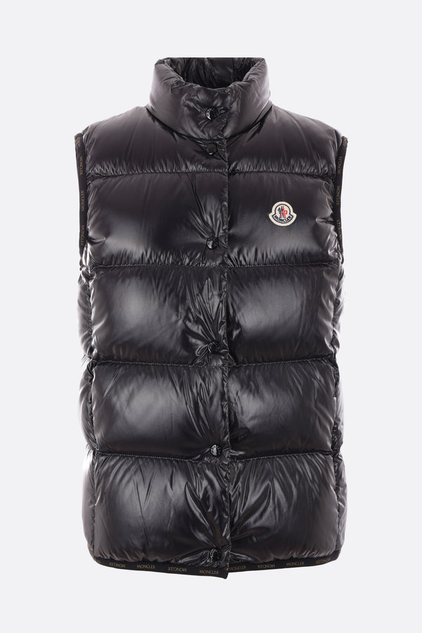 Badia nylon sleeveless down jacket