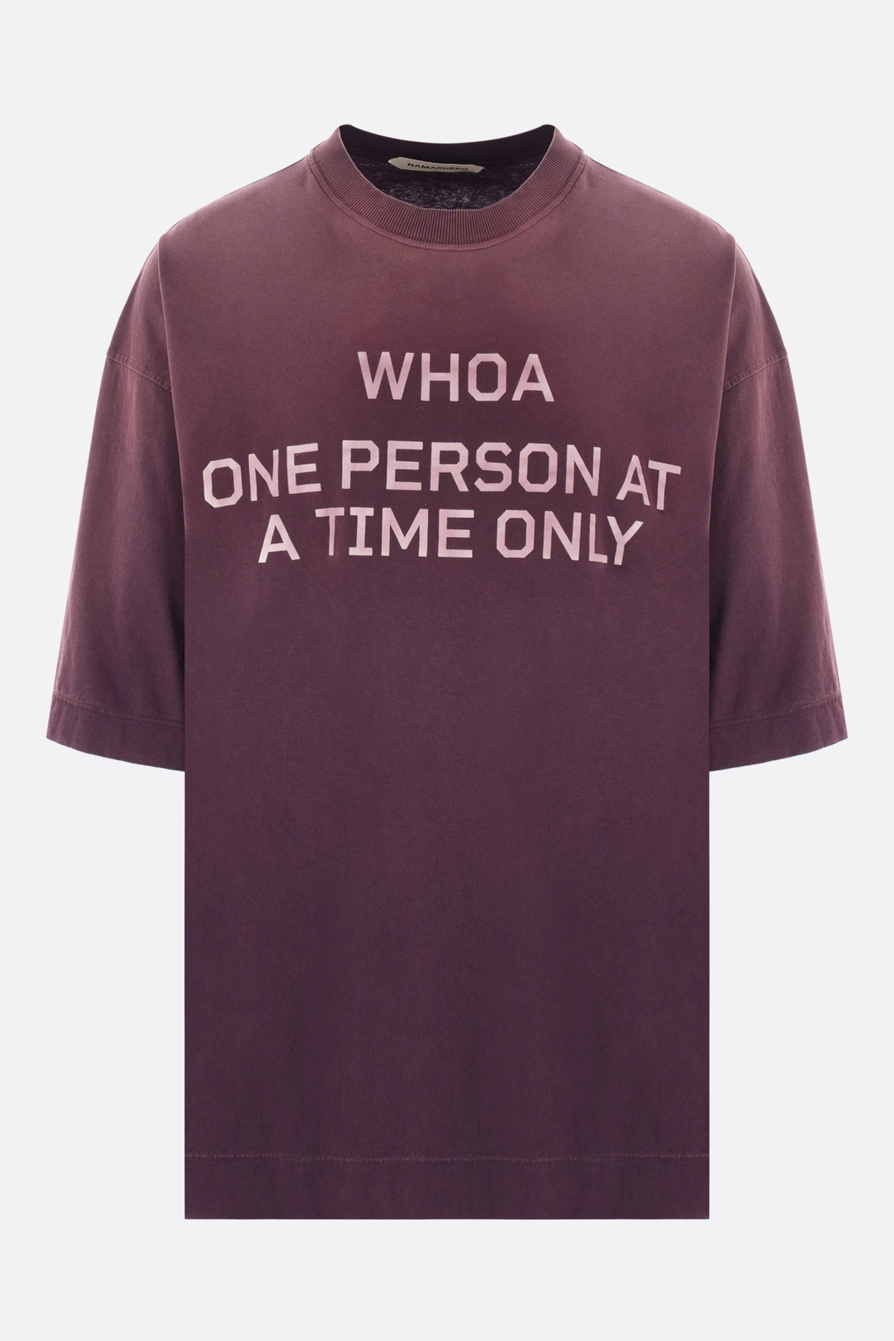 Whoa cotton oversize t-shirt