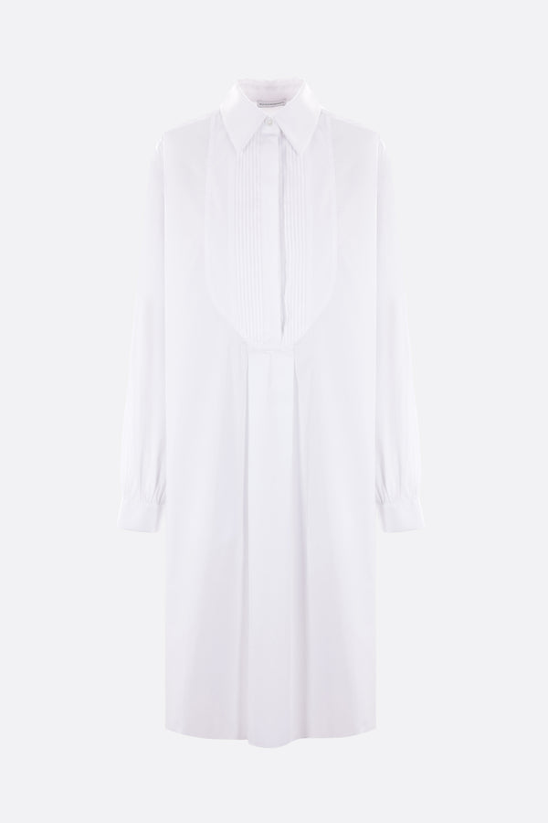 Plastra poplin shirt dress