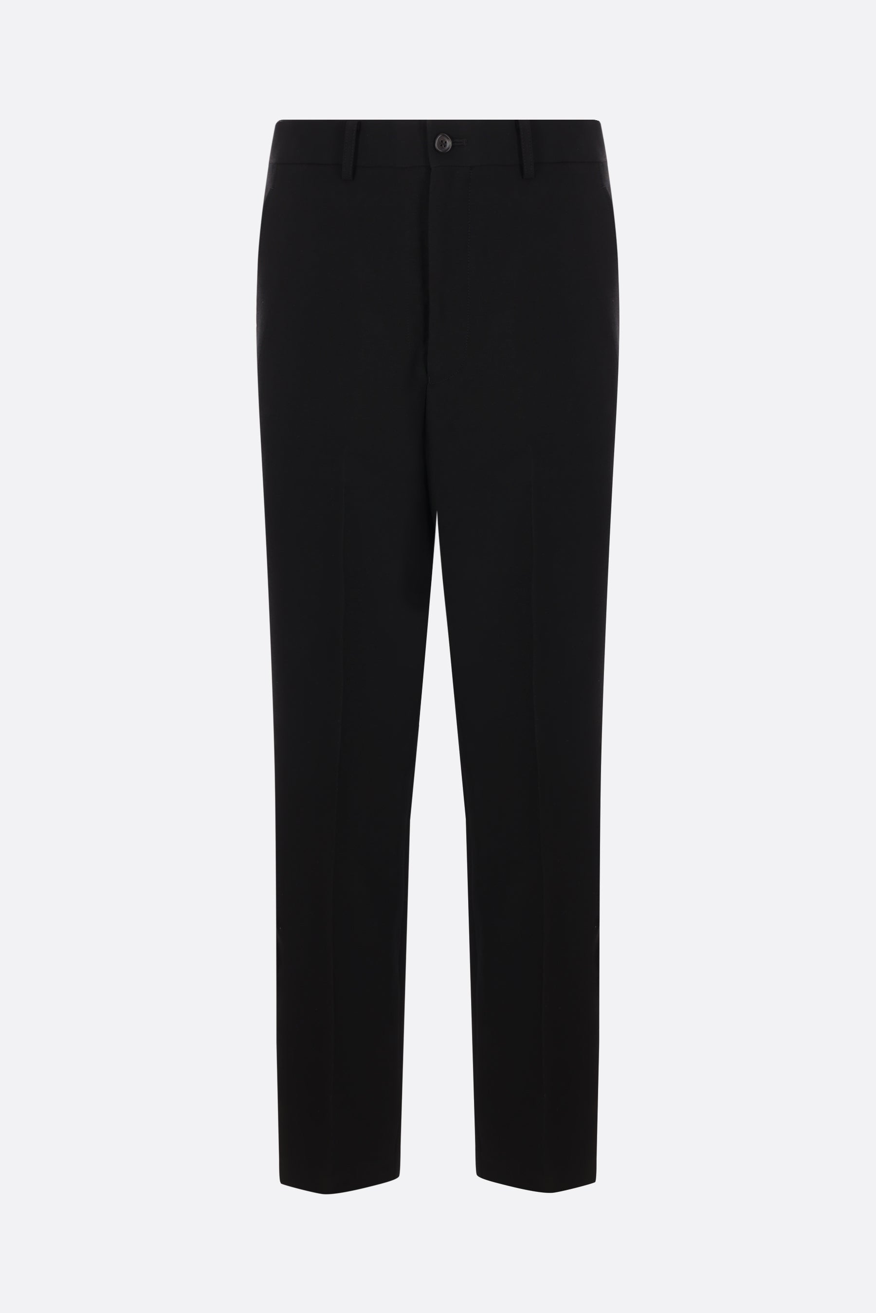 mohair wool tuxedo trousers