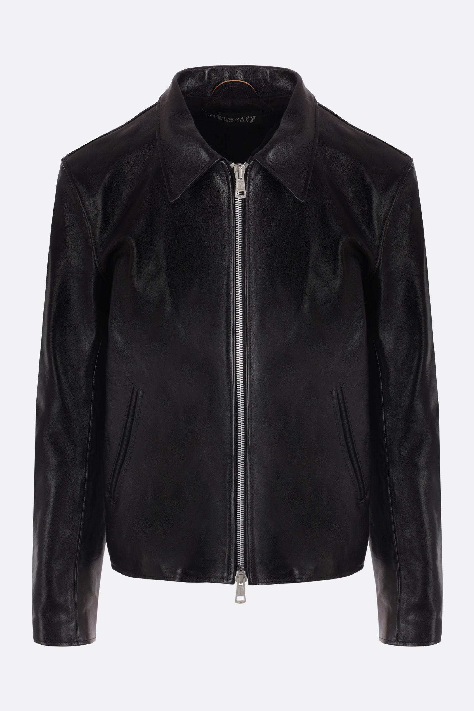 leather Mini jacket