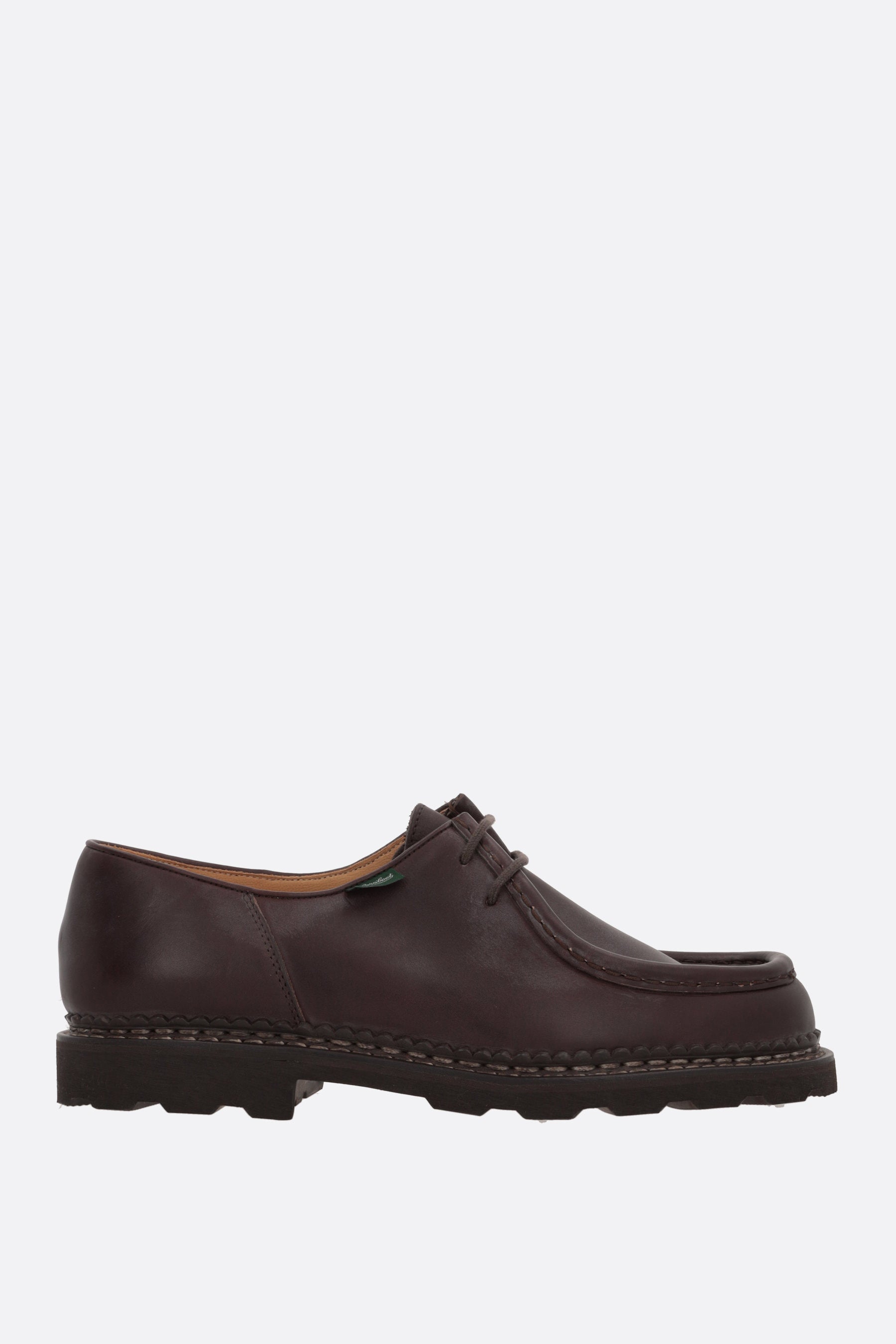 Michael derby shoes in smooth leather