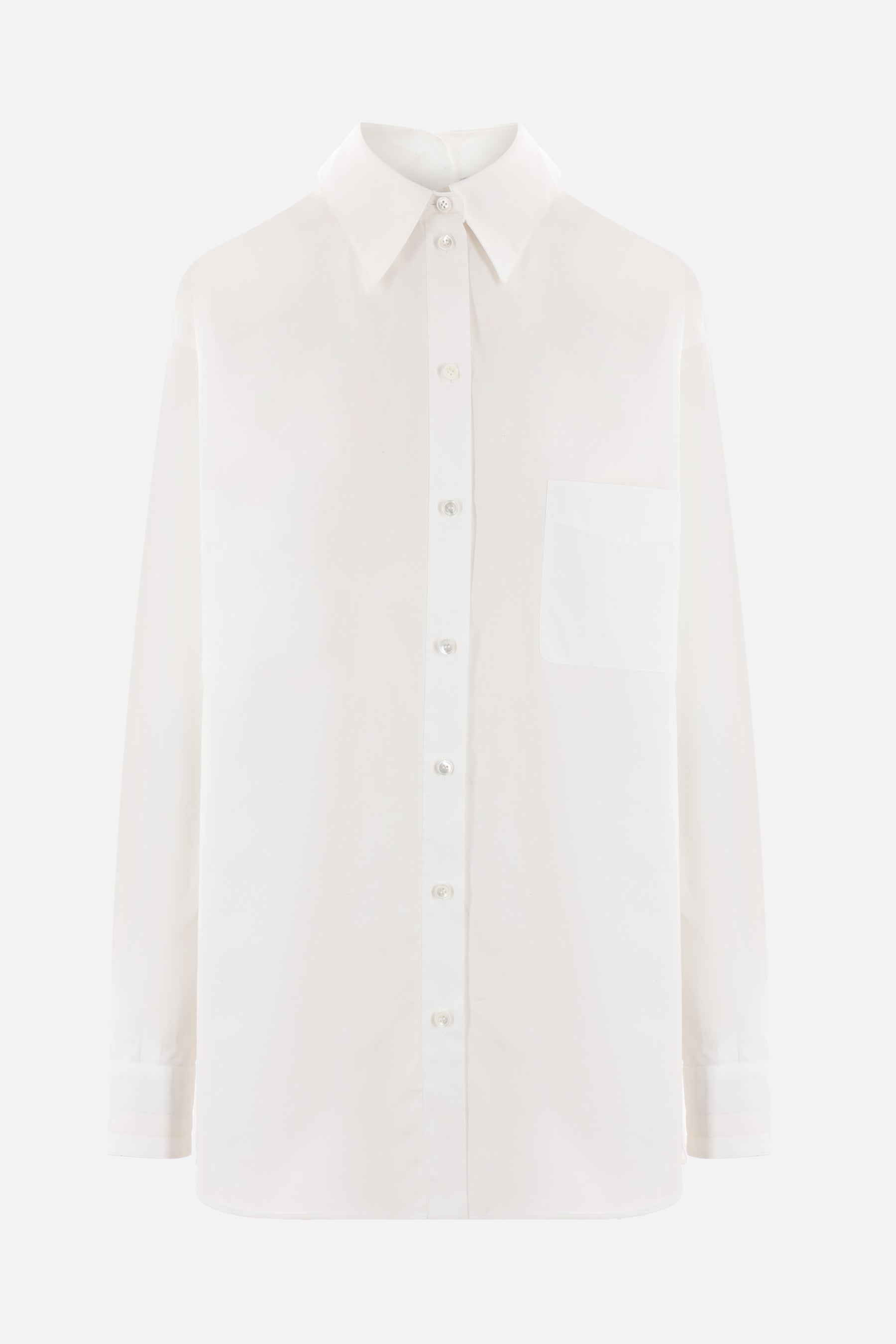 oversize poplin shirt