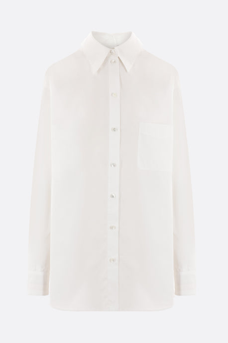 oversize poplin shirt