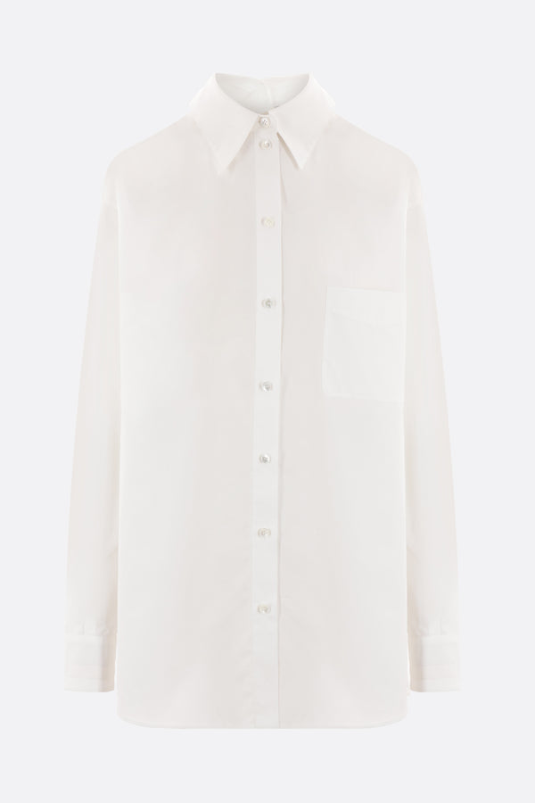 oversize poplin shirt