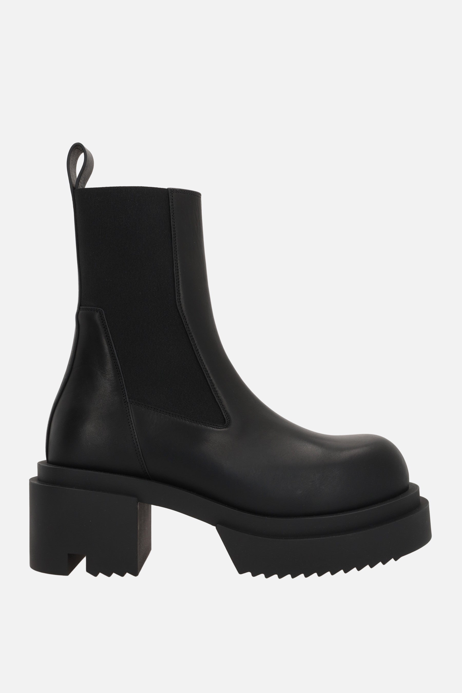 Bogun smooth leather platform boots