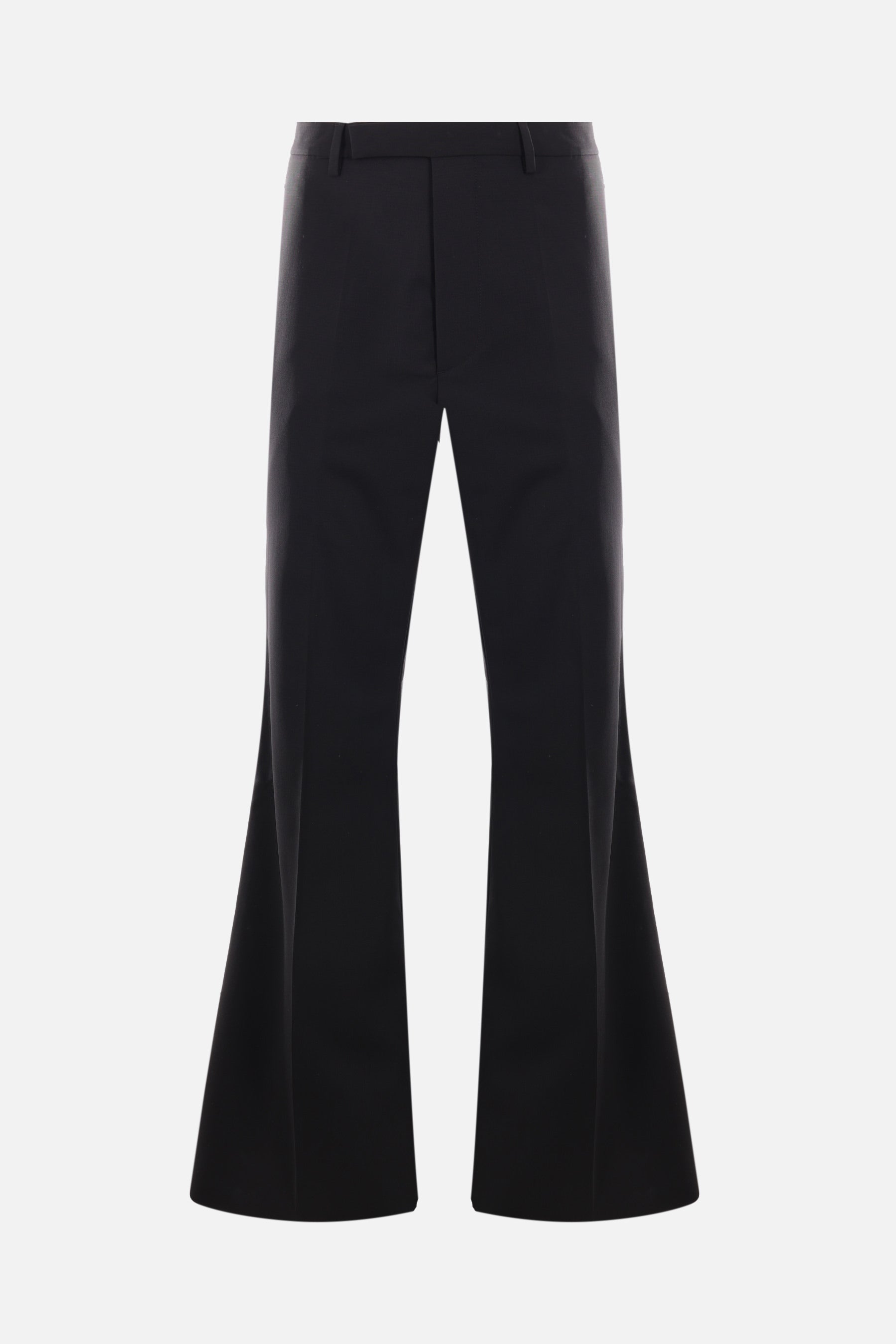 Astaires stretch wool flare pants
