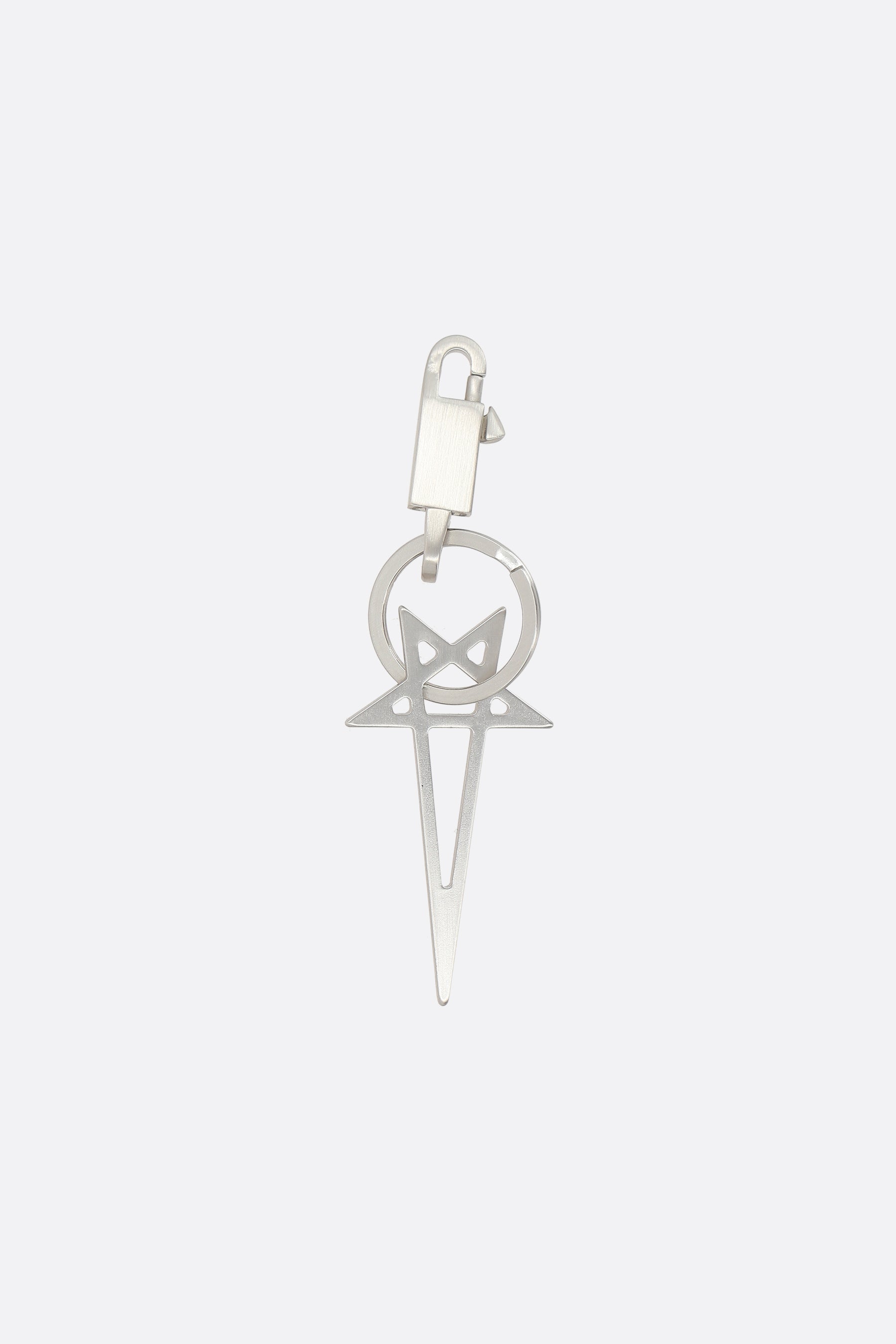 Pentagram brass key holder