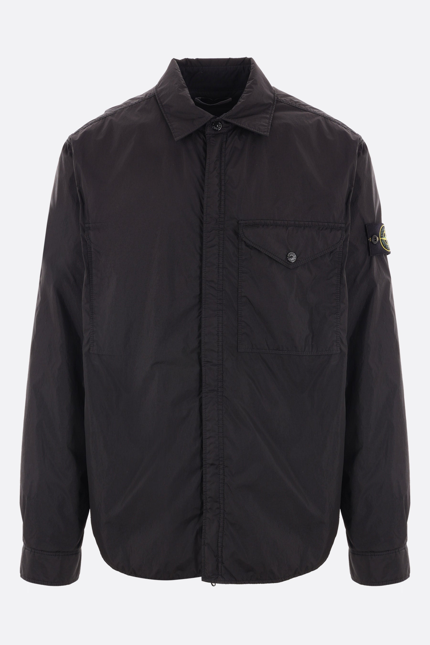 Crinkle Reps R-NY padded overshirt