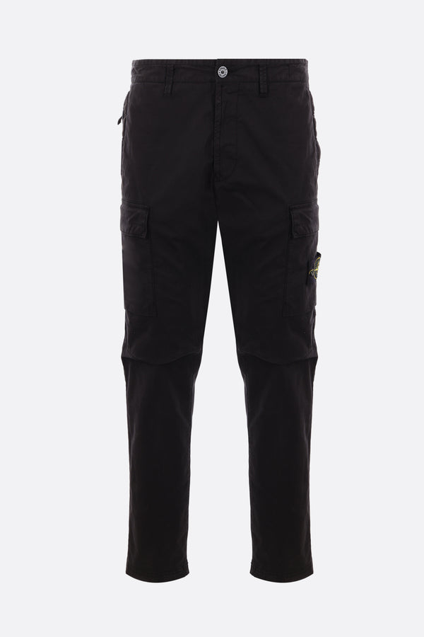 stretch cotton cargo pants