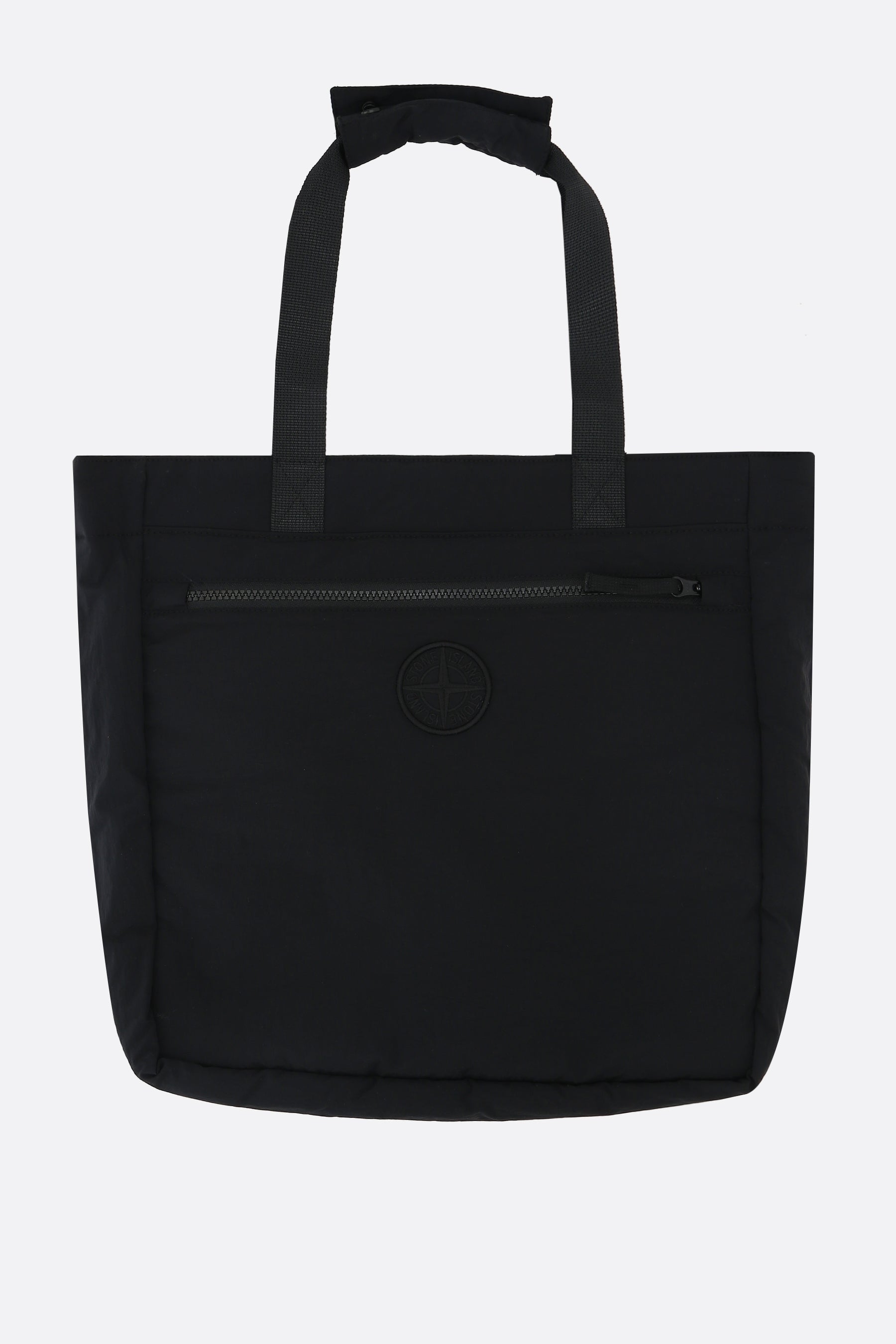 nylon tote bag with logo embroidery