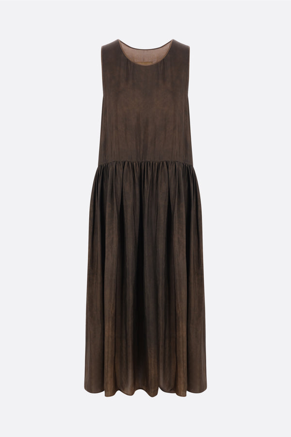 Ardal twill sleeveless dress