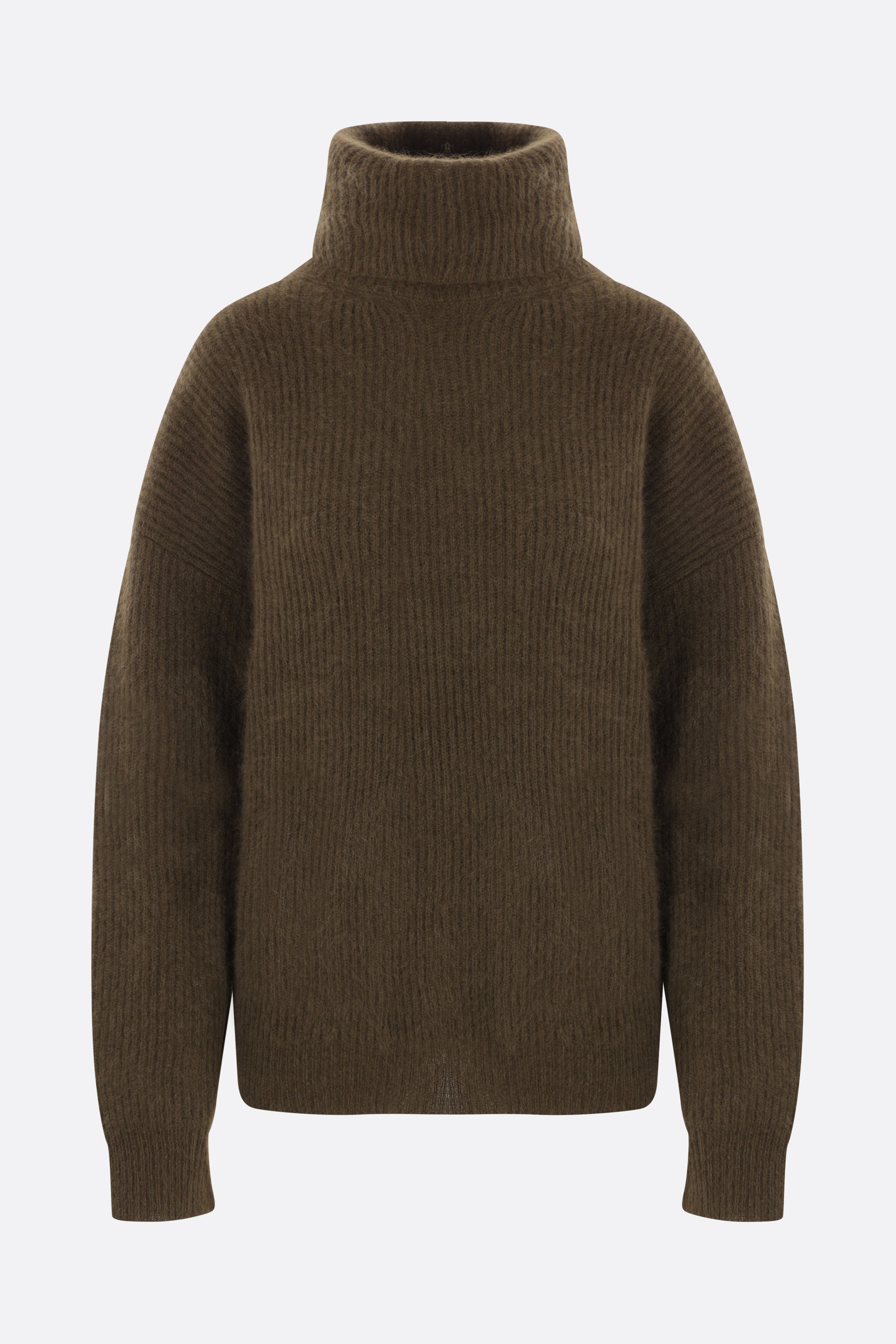 ribbed wool oversize sweater