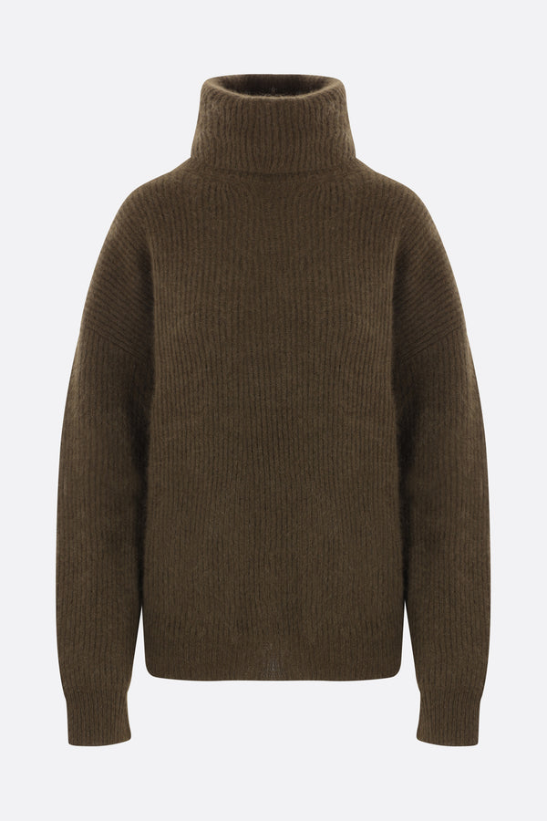 ribbed wool oversize sweater