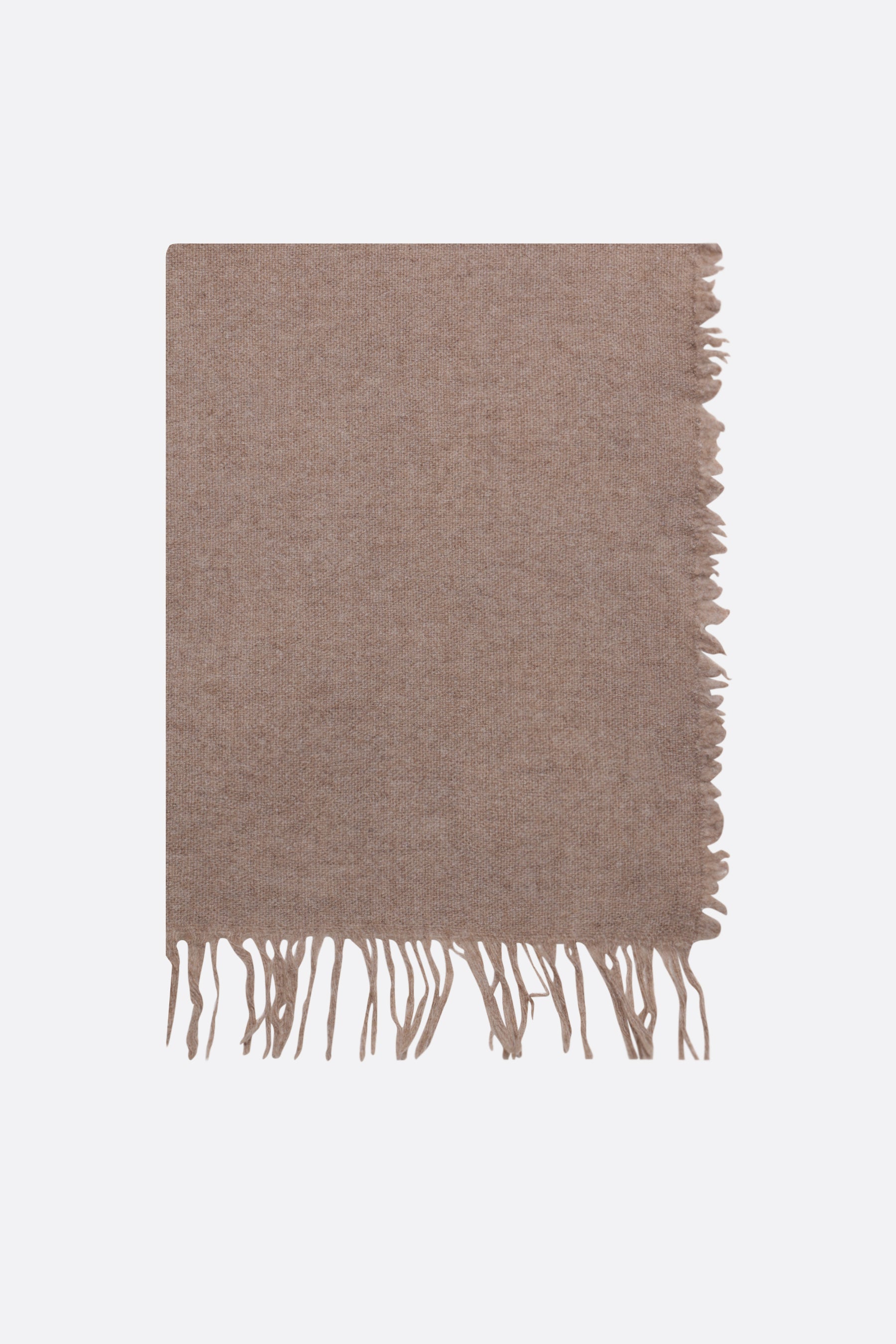 bicolor wool blend scarf