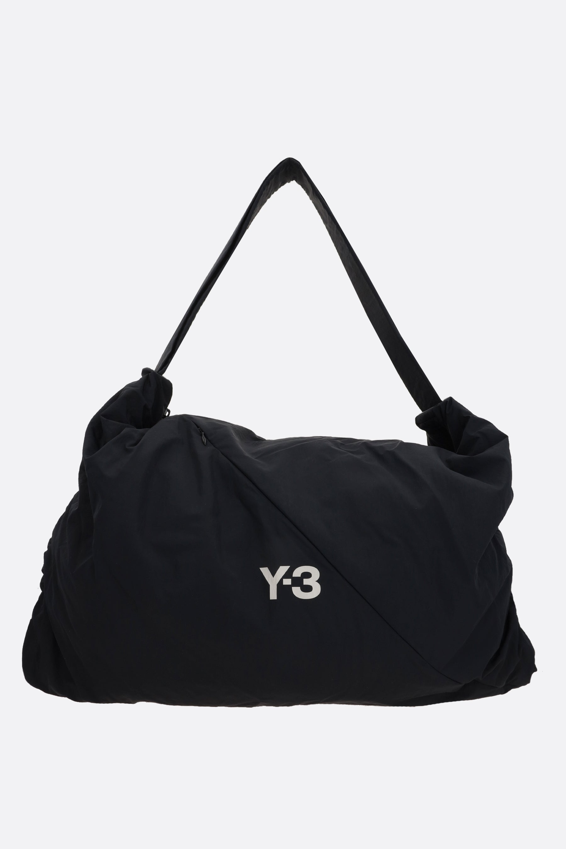 Y-3 print nylon duffle bag