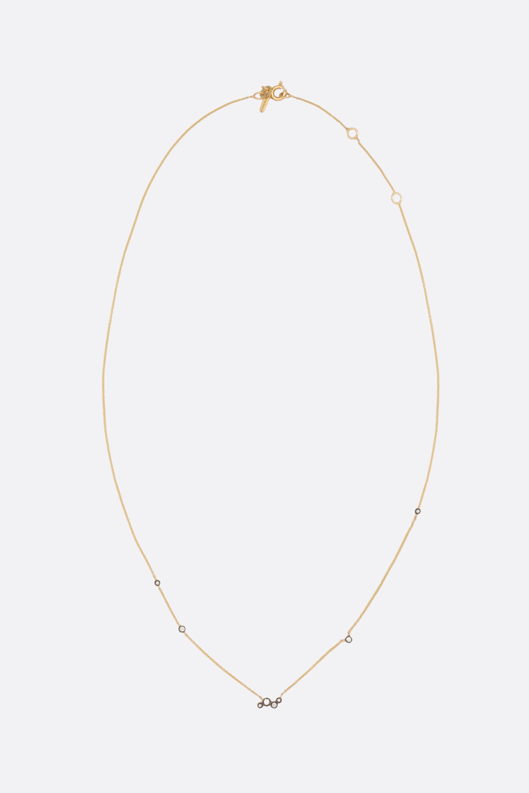 Celeste Aurora 18k gold necklace