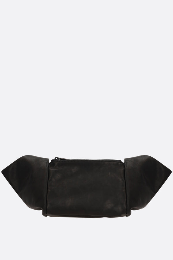 leather shoulder pouch