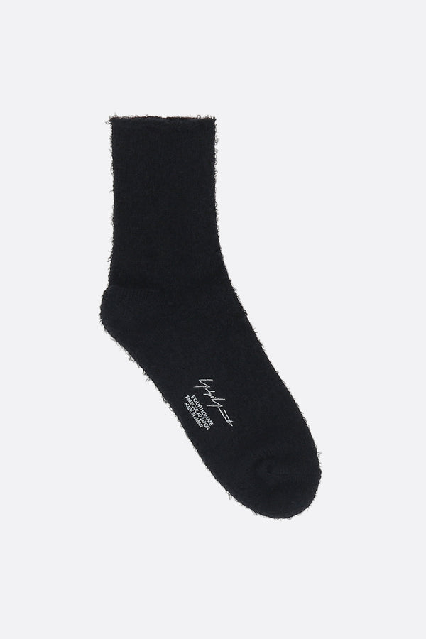 textured knit socks