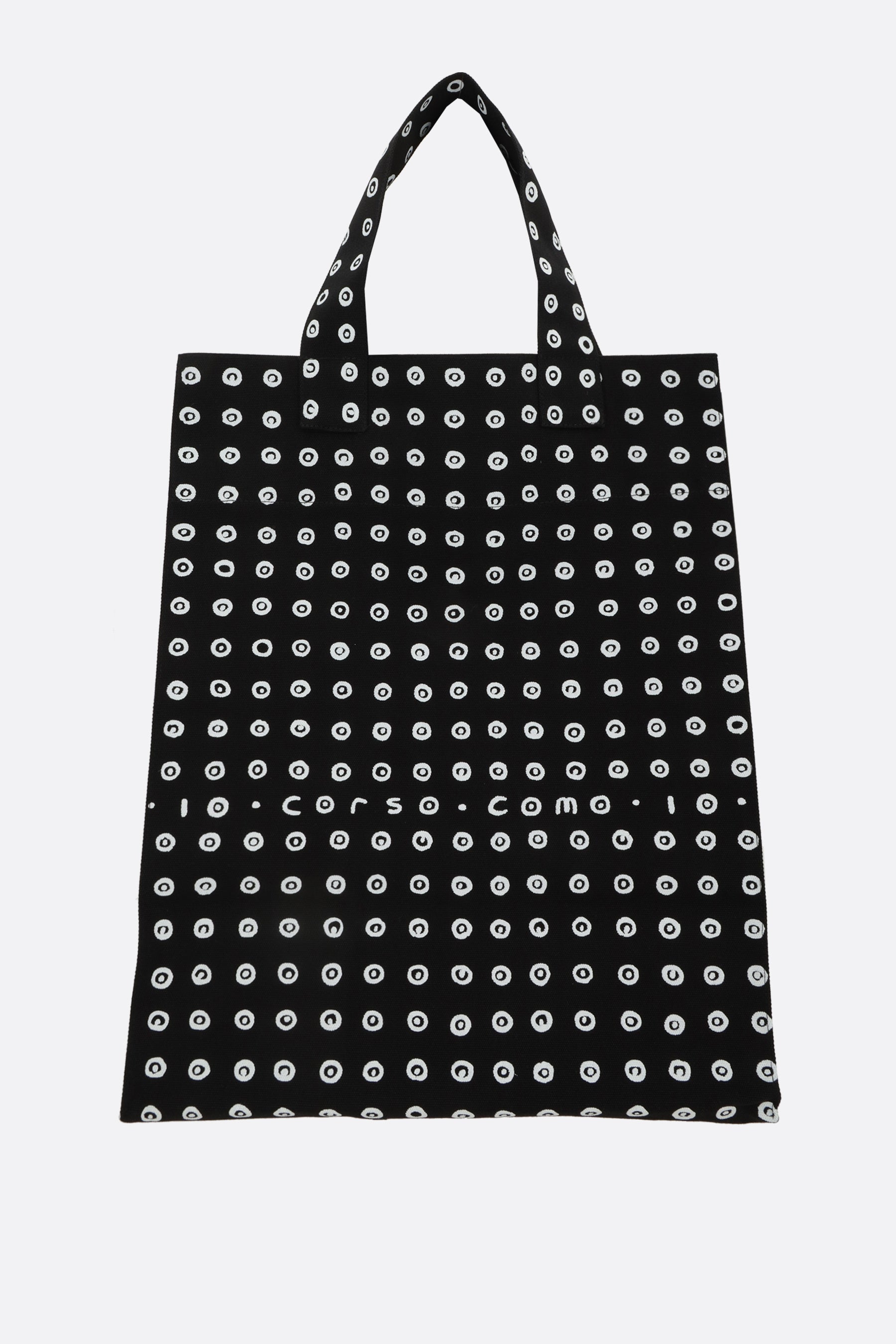 borsa shopping stampa cerchi